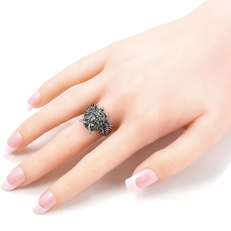 Bague Hibou Strass