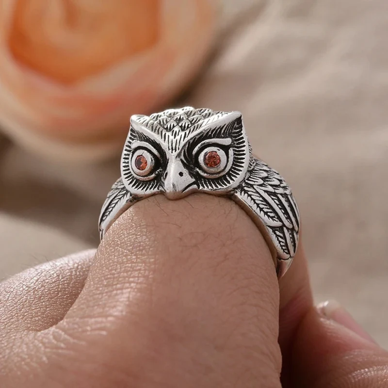 Bague Anneau Hibou