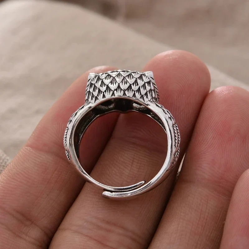Bague Anneau Hibou