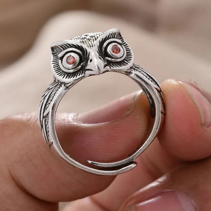 Bague Anneau Hibou