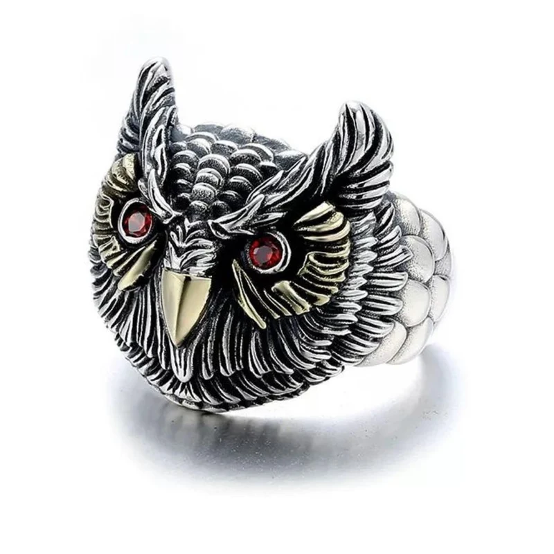 Bague Chouette Homme