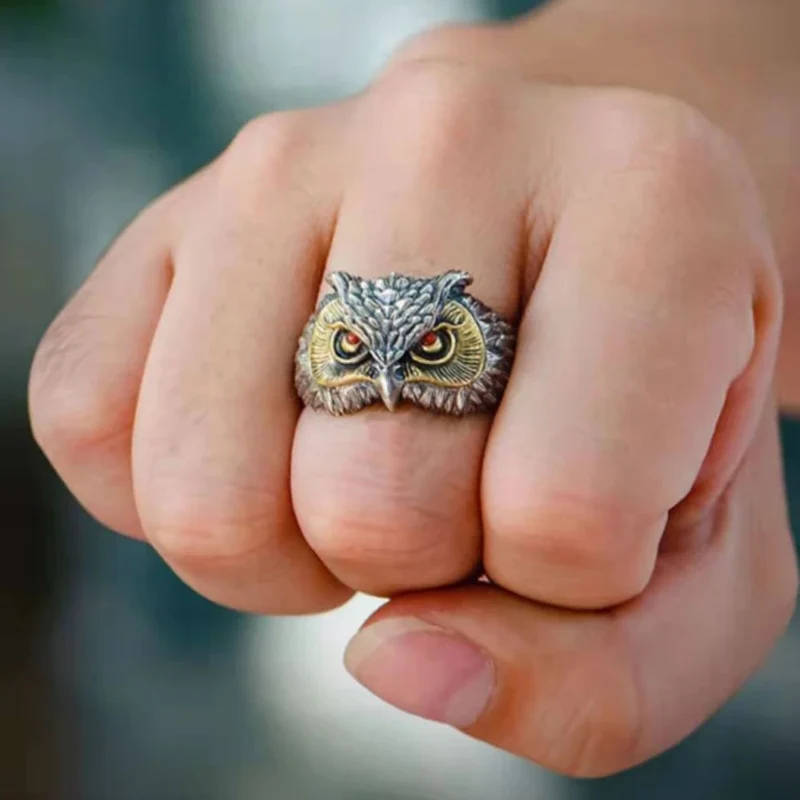 Bague Hibou Homme