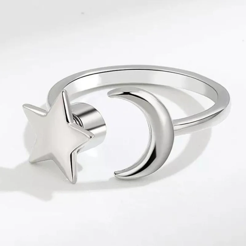 Bague Étoile Lune