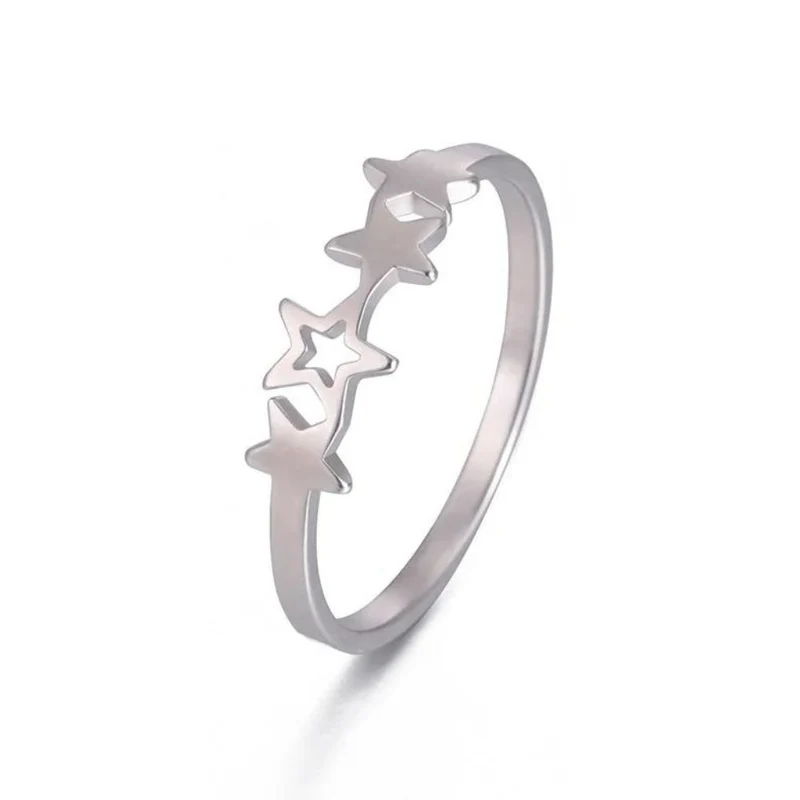 Bague Fine Étoile