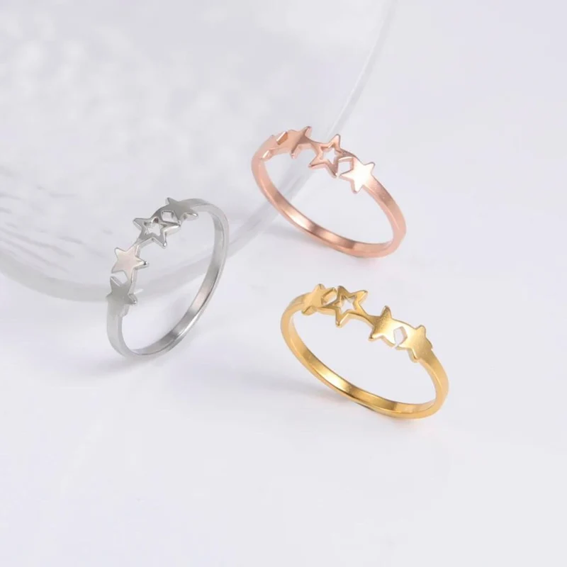 Bague Fine Étoile