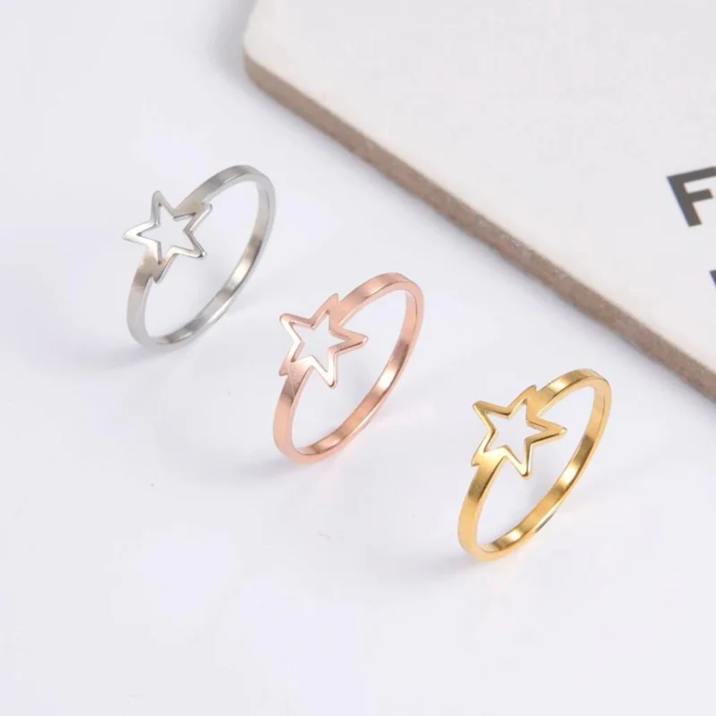 Bague Étoile Ajourée