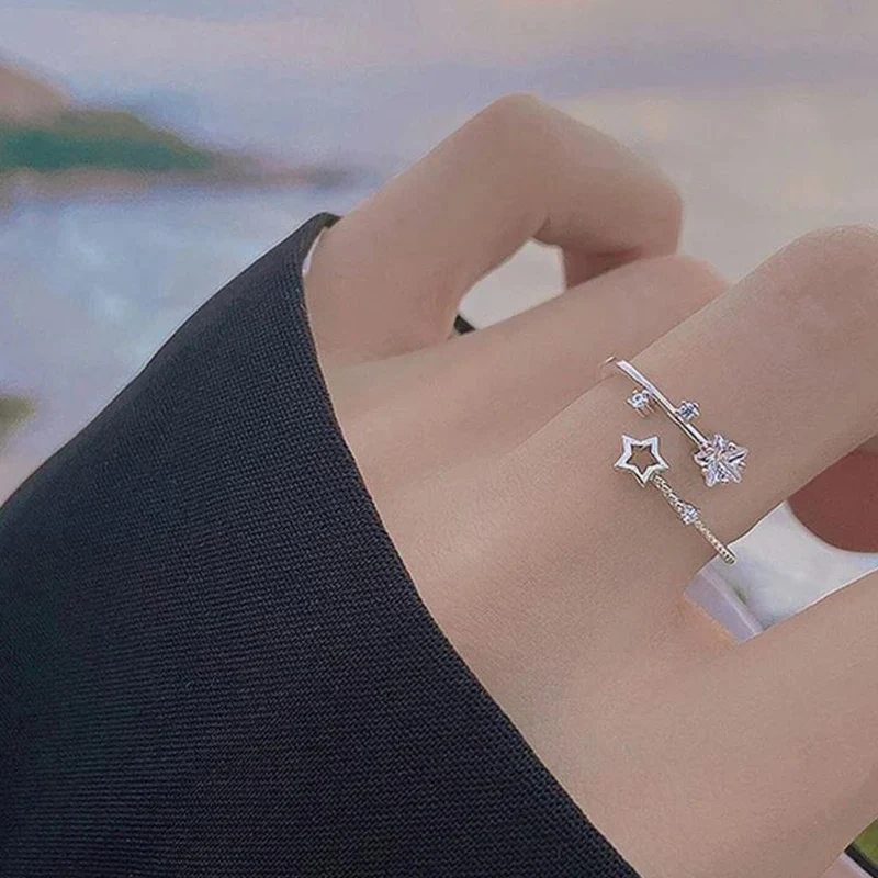 Bague Constellation Étoile