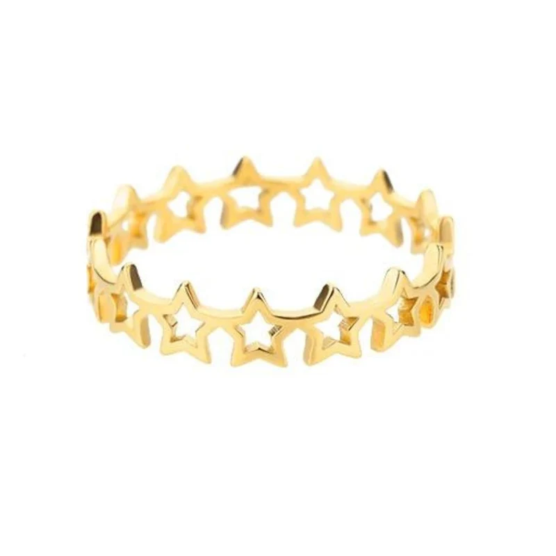 Bague Étoile Couronne