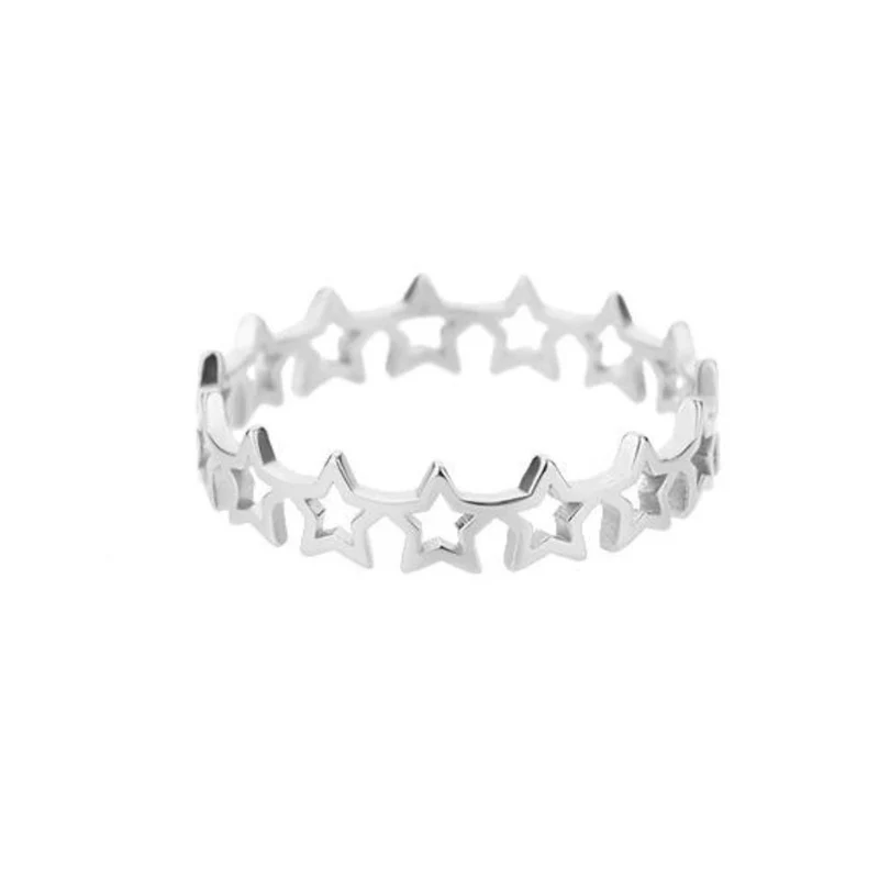 Bague Étoile Couronne