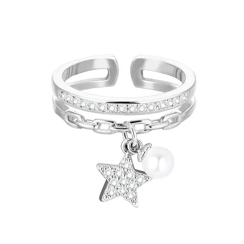 Bague avec Étoile qui Pend