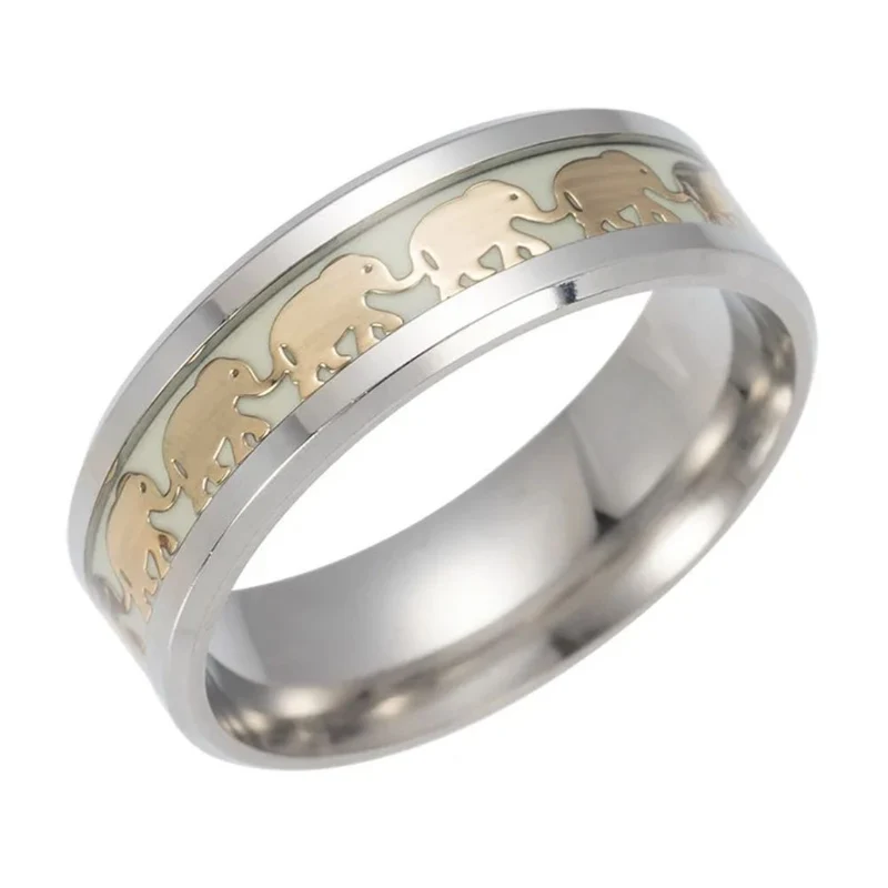Bague Éléphant Néon