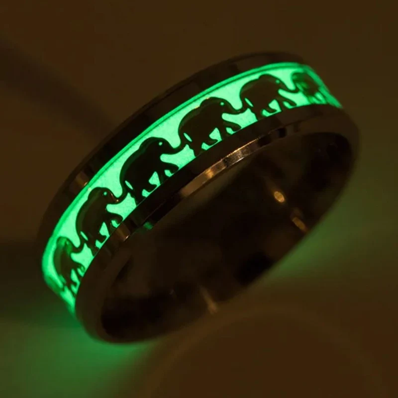 Bague Éléphant Néon