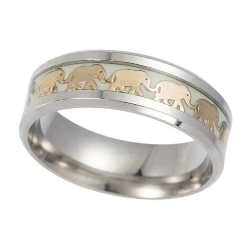 Bague Éléphant Néon