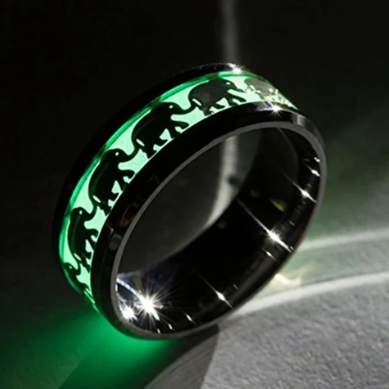 Bague Éléphant Néon