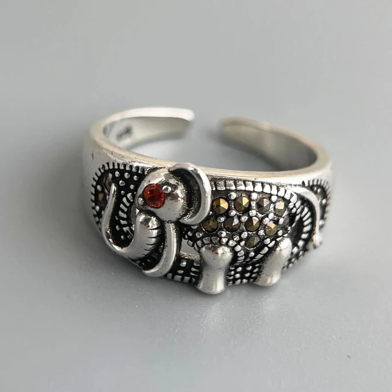 Bague Éléphant Diamants
