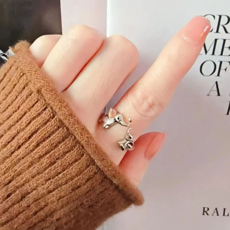 Bague Éléphant Love