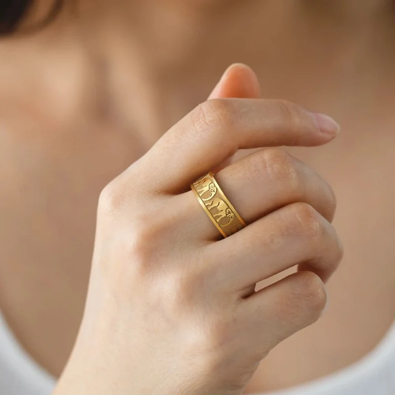 Bague Éléphant Soleil