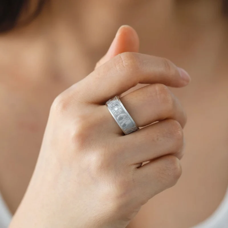 Bague Éléphant Soleil