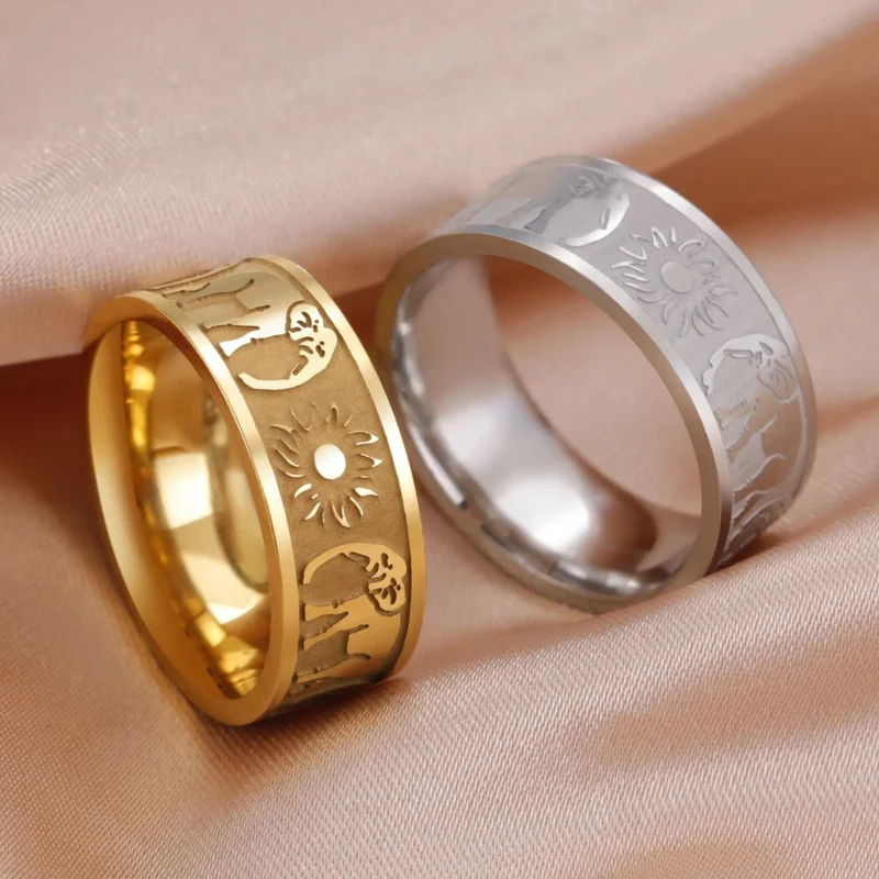 Bague Éléphant Soleil