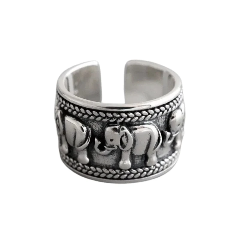 Bague Éléphant Homme