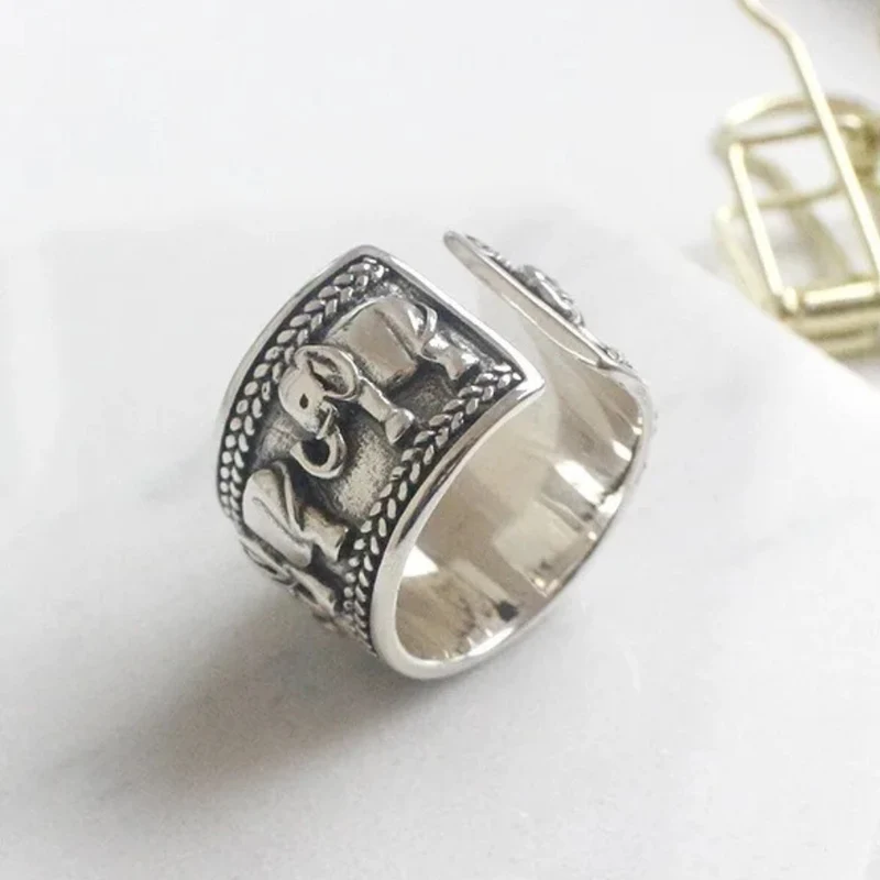 Bague Éléphant Homme