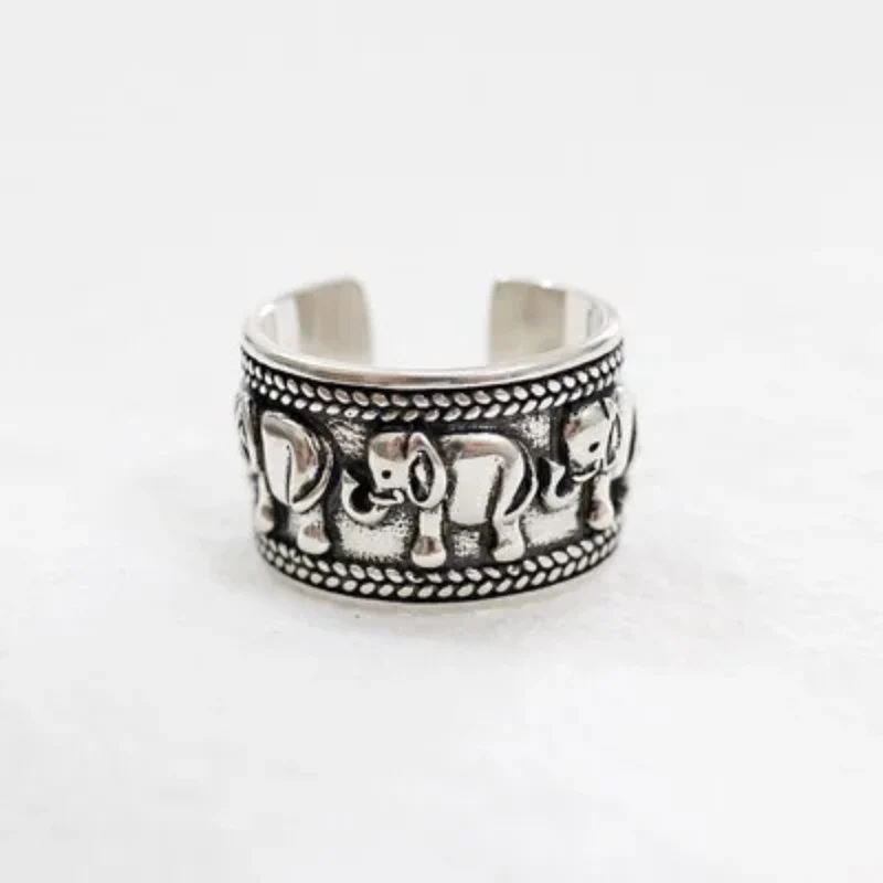 Bague Éléphant Homme