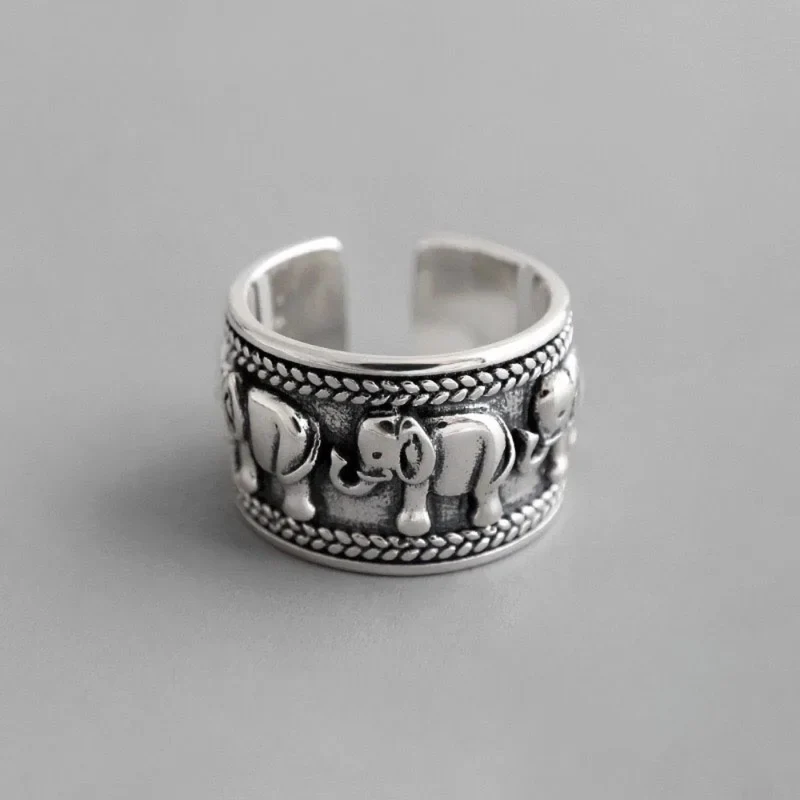 Bague Éléphant Homme