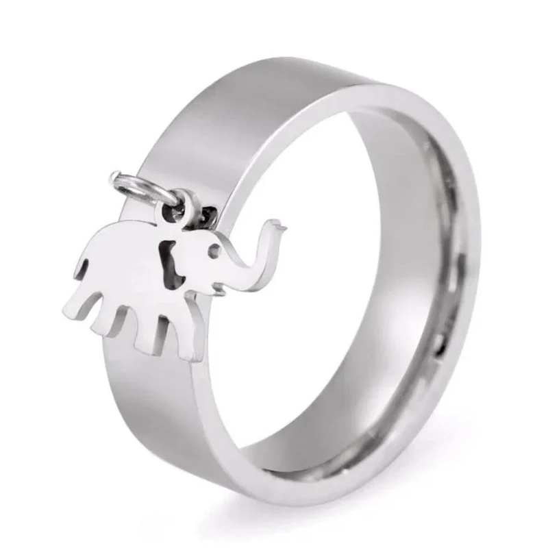Bague Breloque Éléphant
