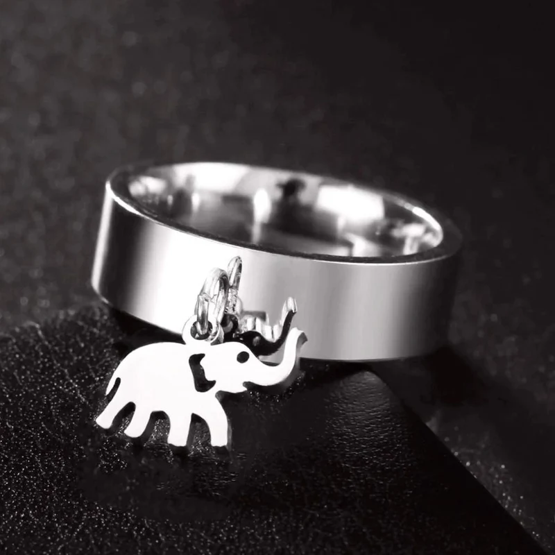 Bague Breloque Éléphant
