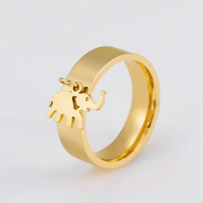Bague Breloque Éléphant