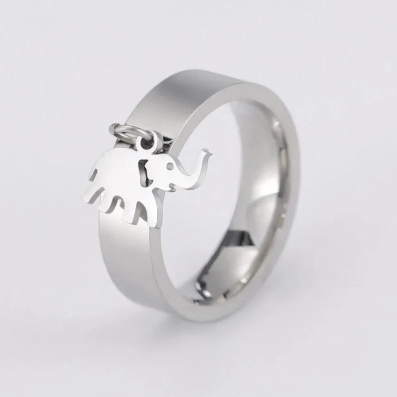 Bague Breloque Éléphant