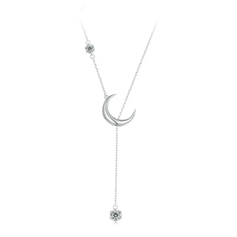 Collier Lune Argent 925