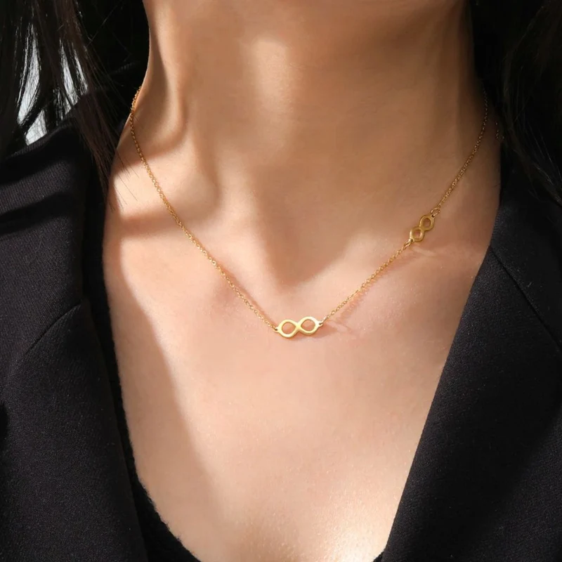 Collier Double Infini