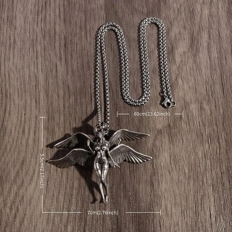 Collier Gothique Femme Animé