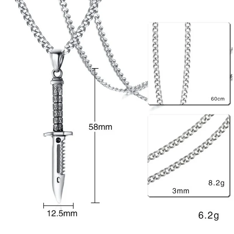 Collier Poignard