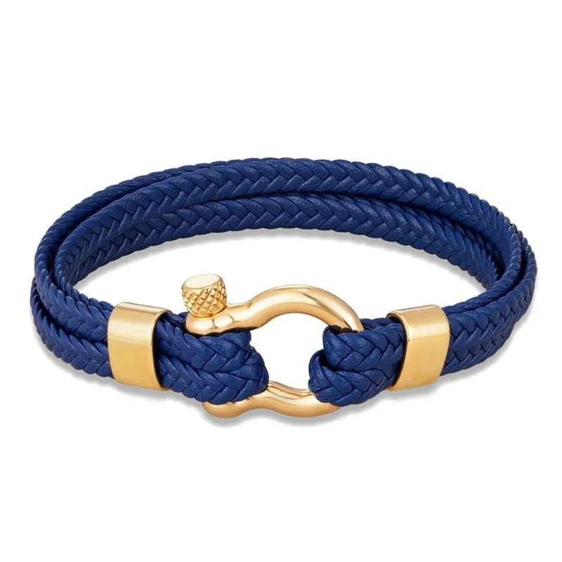 Bracelet Fer à Cheval Cuir