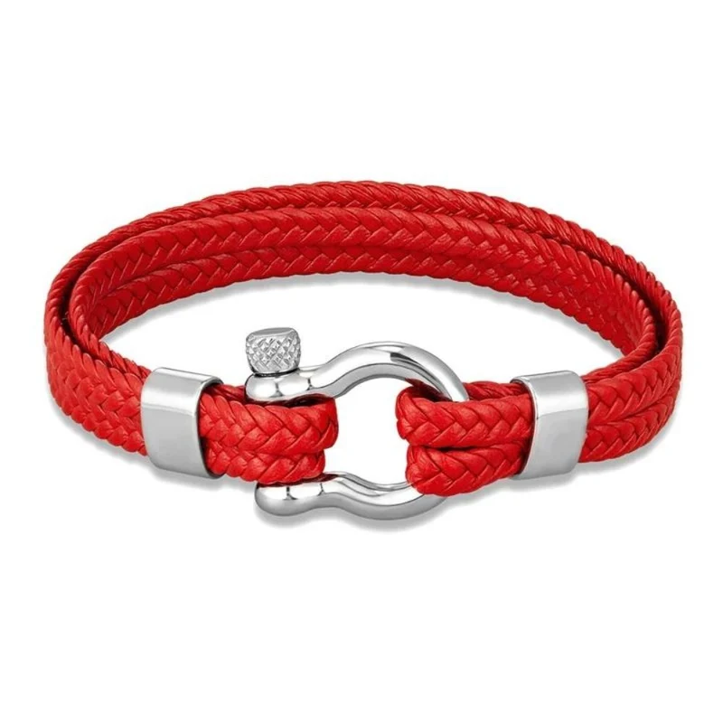 Bracelet Fer à Cheval Cuir