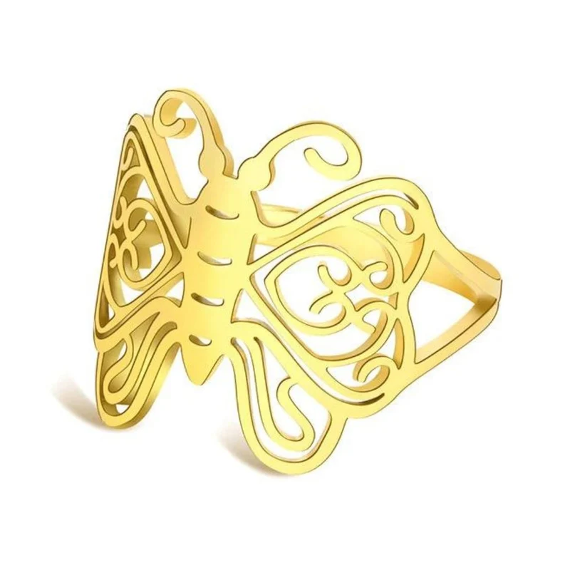 Bague Papillon Dessin