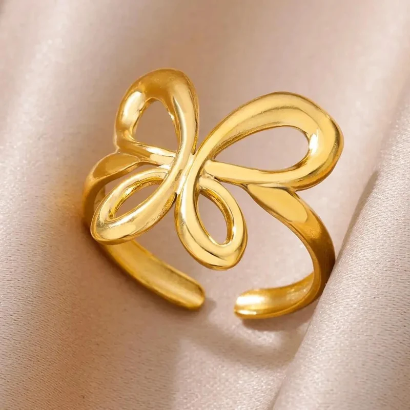 Bague Papillon Abstrait