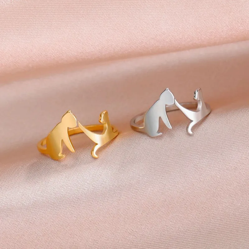 Bague Chat Joueur