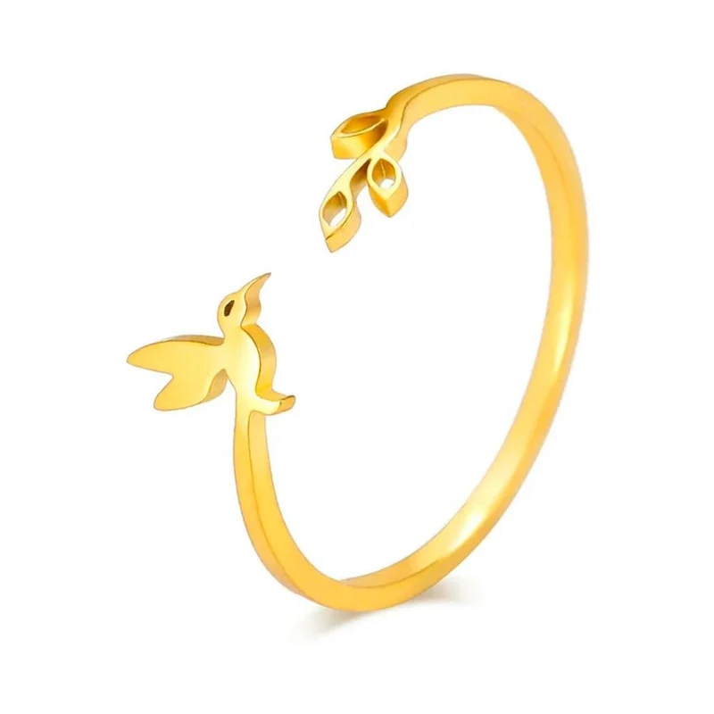 Bague Oiseau Ouverte