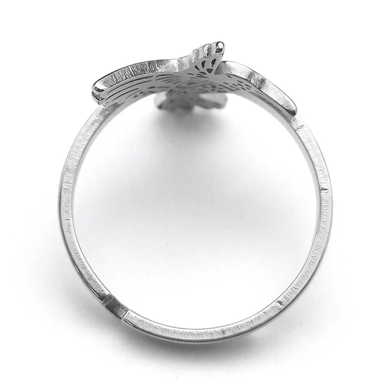 Bague Oiseau Gris