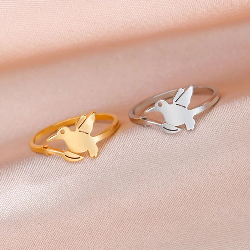Bague Motif Oiseau