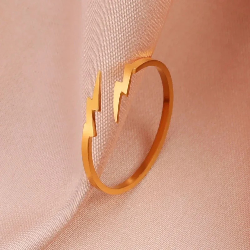 Bague Éclair Acier Inoxydable