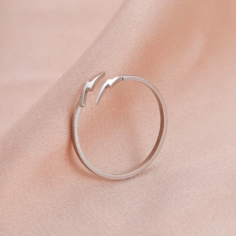 Bague Éclair Acier Inoxydable