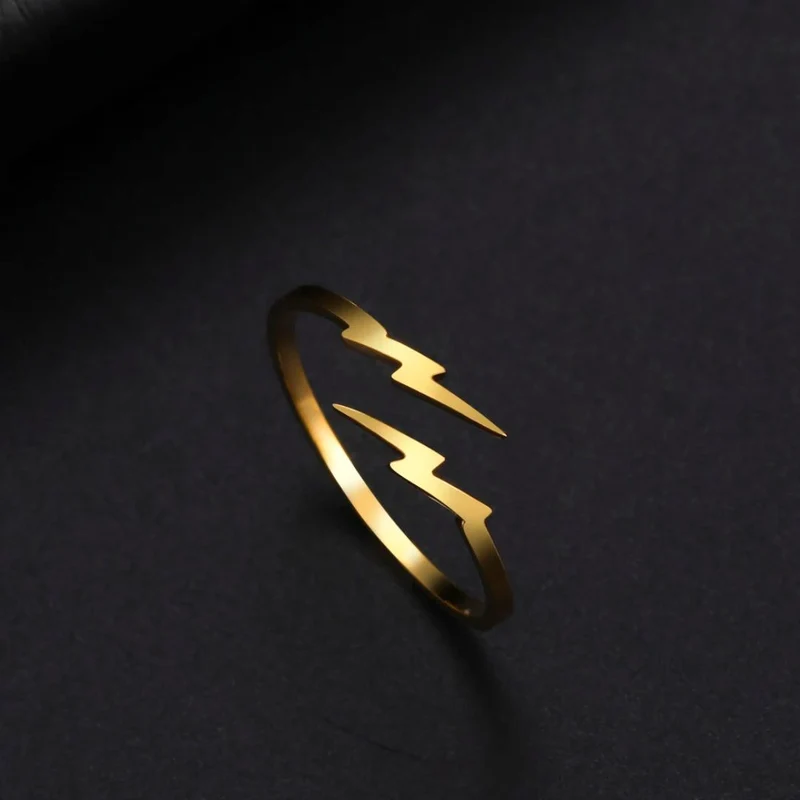 Bague Éclair Acier Inoxydable