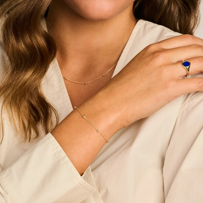 Blush Bracelet Or 14 carats 2224YGO