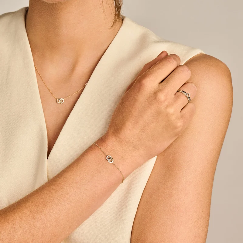 Blush Bracelet Or 14 carats 2223YZI