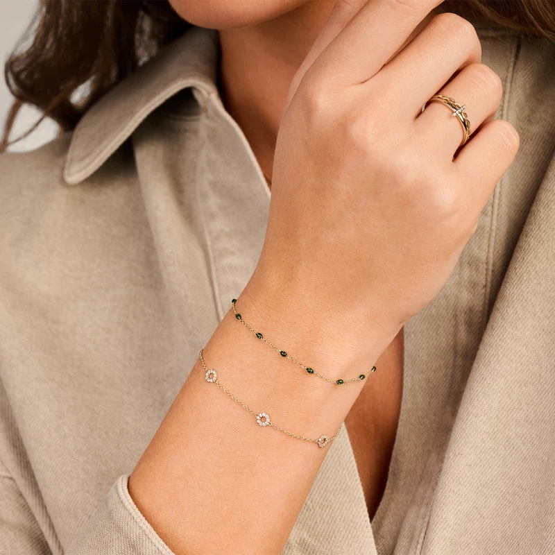 Blush Bracelet Or 14 carats 2226YRG