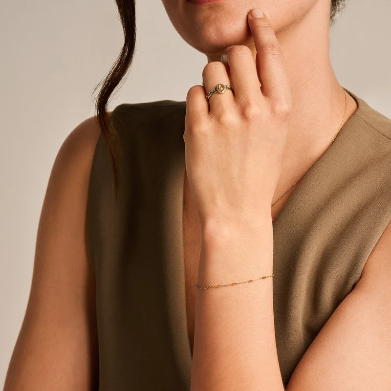 Blush Bracelet Or 14 carats 2226YRC